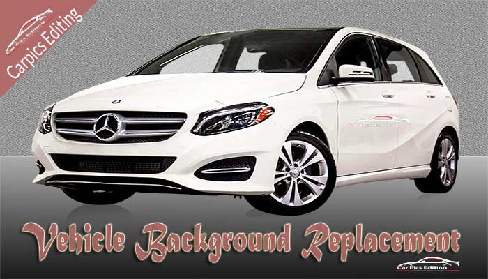 Vehicles background replacement service