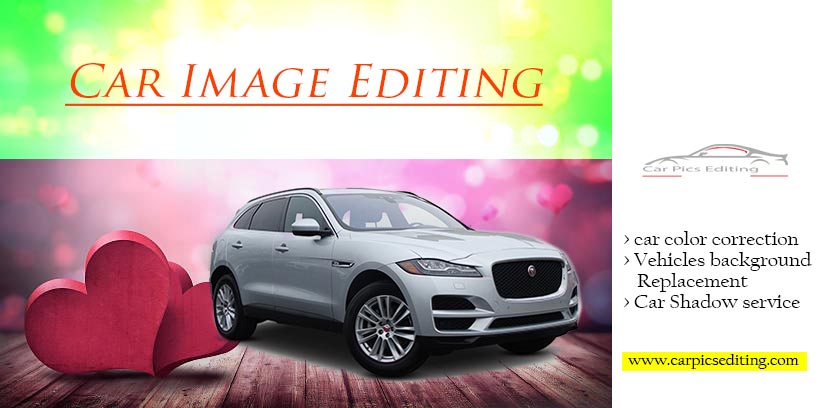 Car image editing service