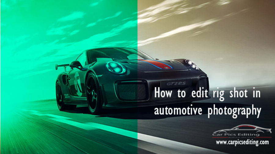 How to edit rig shot in automotive photography