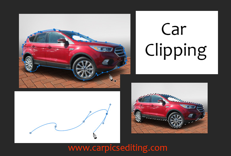 Car clipping path