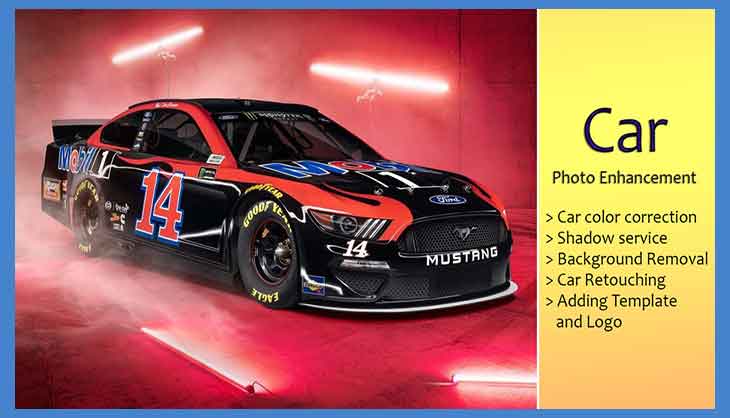 Types of car image editing services feature image