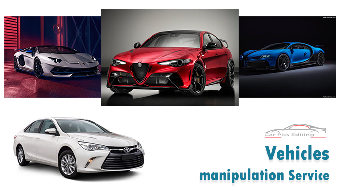 Car manipulation service- car pics editing
