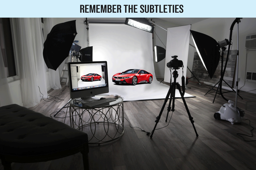 Remember-the-subtleties- Professional Car Photography