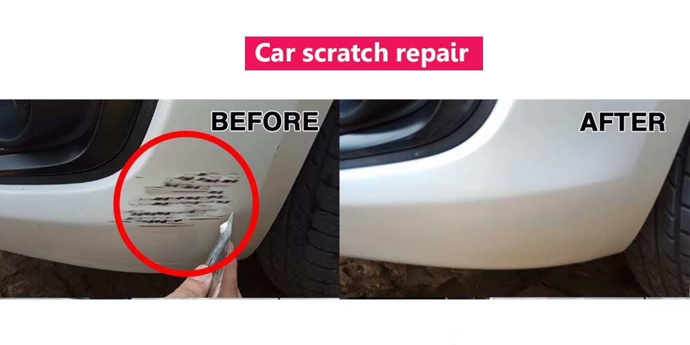 Car scratch repair- Fixing deep scratches on car
